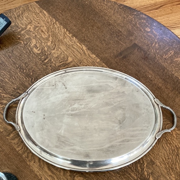 Antique Silver Plated Tray - Picture 10 of 14